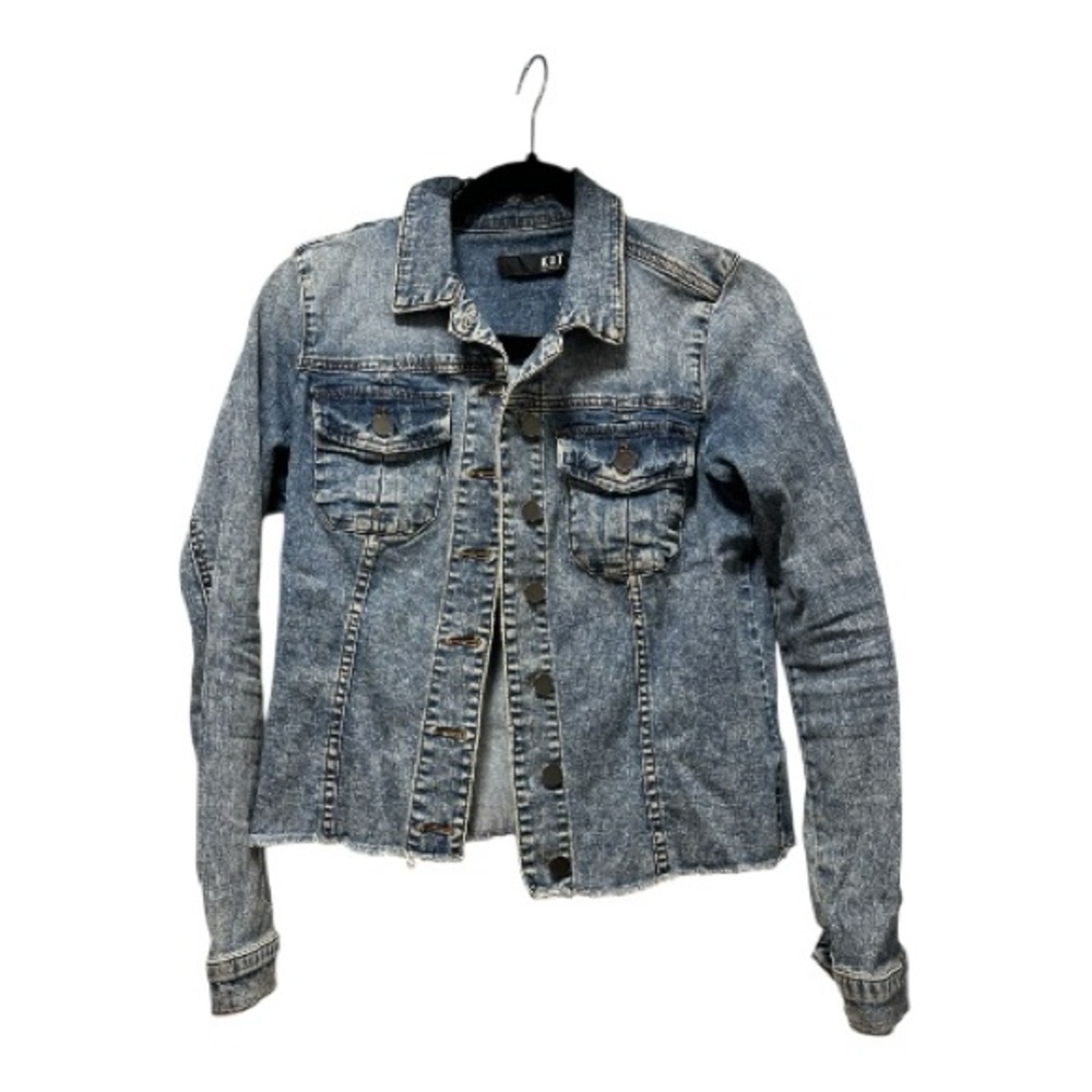 Kut from the Kloth Light Blue Jean Jacket